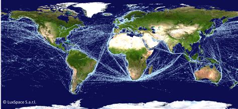 world ship traffic map